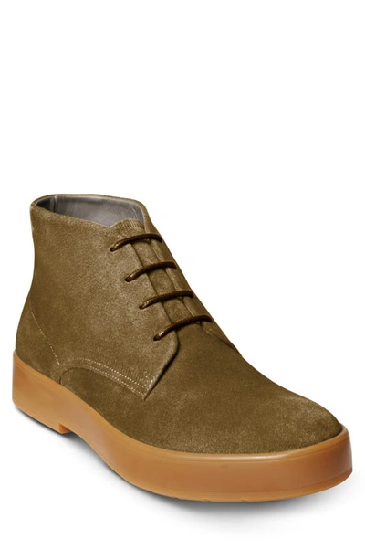 Shop Allen Edmonds Driggs Chukka Boot In Taupe Suede