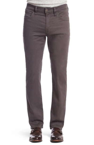 Shop 34 Heritage Charisma Relaxed Fit Pants In Anthracite Twill