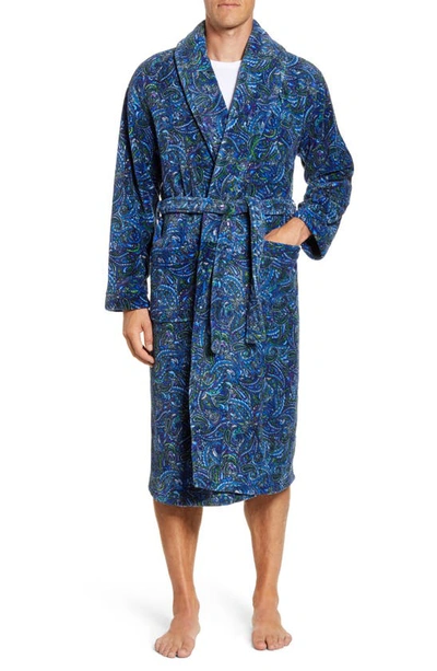 Shop Majestic Posh Plush Robe In Storm