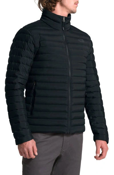 The North Face Nylon Stretch Packable Quilted Hooded Down Jacket In Tnf  Black | ModeSens
