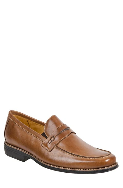 Shop Sandro Moscoloni Basil Penny Loafer In Tan