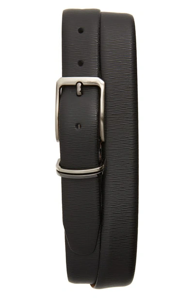 Shop Ted Baker Olivio Leather Belt In Black
