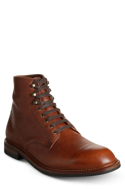 Shop Allen Edmonds Higgins Weatherproof Plain Toe Boot In Tan