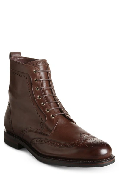 Shop Allen Edmonds Dalton Weatherproof Wingtip Boot In Brown