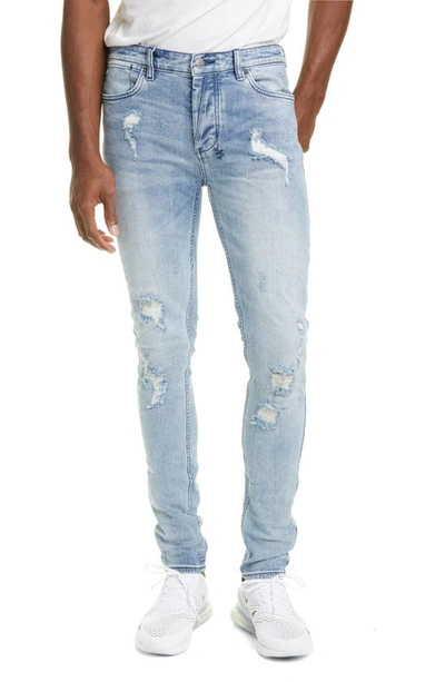 Ksubi Sign Of The Times Van Winkle Trashed Dreams Skinny Jeans In Denim