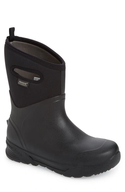 Shop Bogs Bozeman Mid Waterproof Boot In Black
