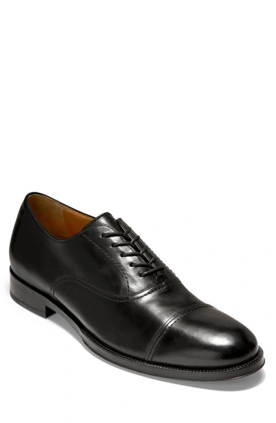 Shop Cole Haan Gramercy Cap Toe Oxford In Black