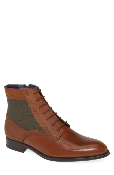 Shop Ted Baker Otelis Felt Inset Boot In Tan