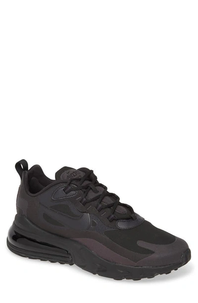 Shop Nike Air Max 270 React Sneaker In Black/ Oil Grey/ Black