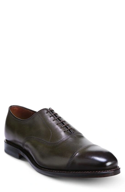 Shop Allen Edmonds Park Avenue Oxford In Olive