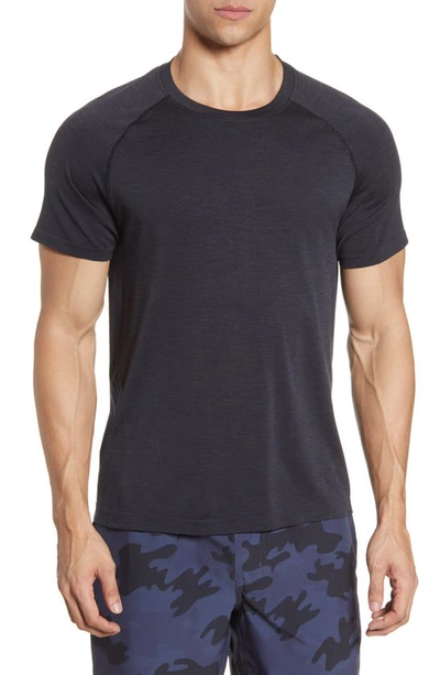Shop Rhone Reign Tech Short Sleeve T-shirt In Black
