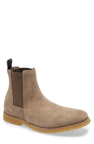 Shop Allsaints Rhett Chelsea Boot In Taupe