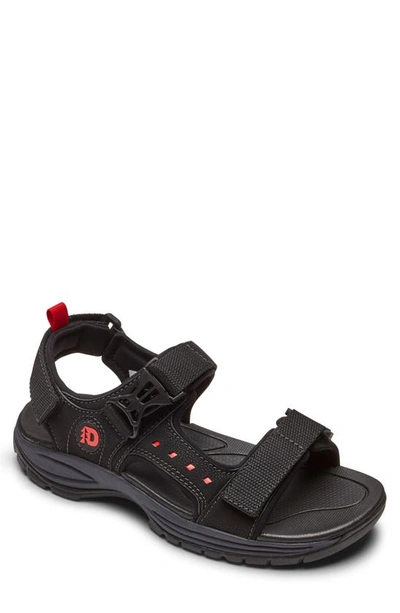 Shop Dunham 'nolan' Sandal In Black