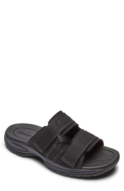 Shop Dunham Newport Slide Sandal In Black