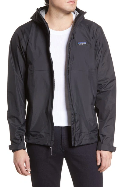 Shop Patagonia Torrentshell 3l Packable Waterproof Jacket In Black