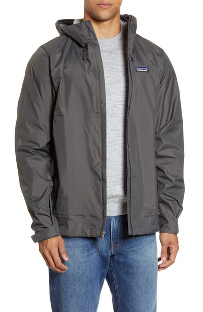 Shop Patagonia Torrentshell 3l Packable Waterproof Jacket In Forge Grey
