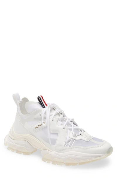 Shop Moncler Leave No Trace Sneaker In White