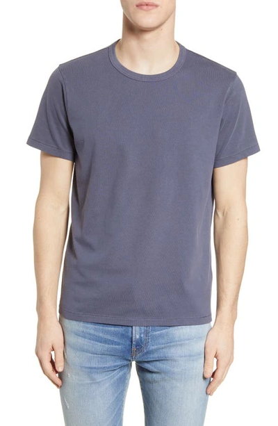 Shop Madewell Garment Dyed Allday Crewneck T-shirt In Baltic Blue