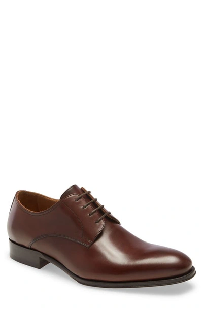 Shop To Boot New York Declan Plain Toe Derby In Cacao