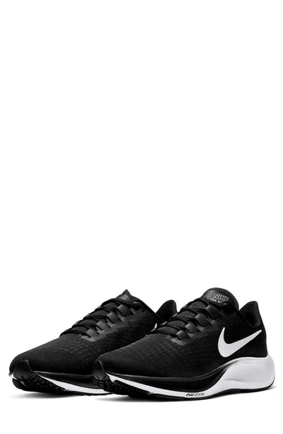 Shop Nike Air Zoom Pegasus 37 Running Shoe In Black/white