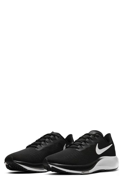 Shop Nike Air Zoom Pegasus 37 Running Shoe In Black/ White/ Black