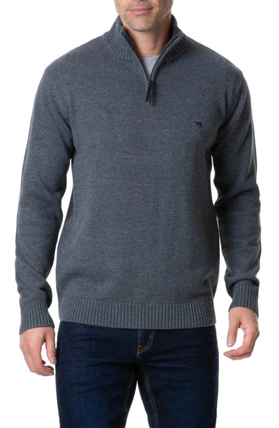Shop Rodd & Gunn Merrick Bay Sweater In Granite