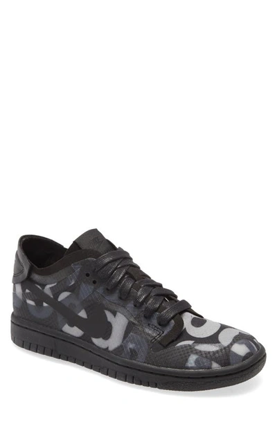 Shop Comme Des Garçons X Nike Dunk Low Transparent Sneaker In Black