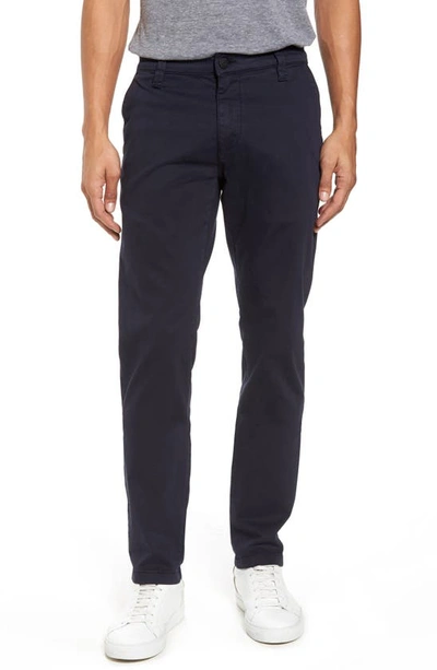 Shop Mavi Jeans Johnny Twill Pants In Dark Navy Twill