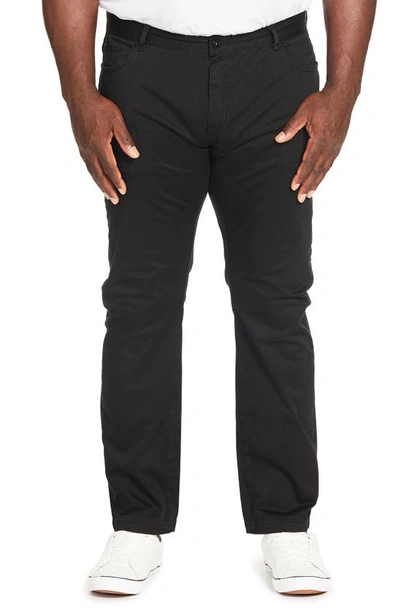 Shop Johnny Bigg Benny Five-pocket Pants In Black
