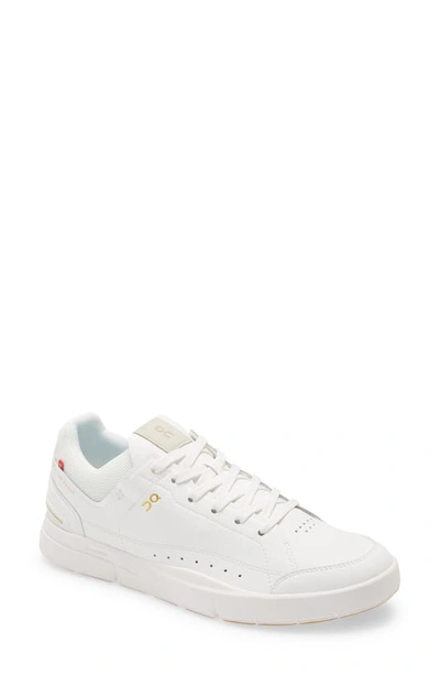 Shop On The Roger Centre Court Tennis Sneaker In White/ Gum