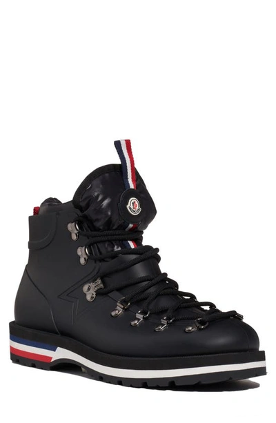 Shop Moncler Henoc Boot In Black/ Black/ Black