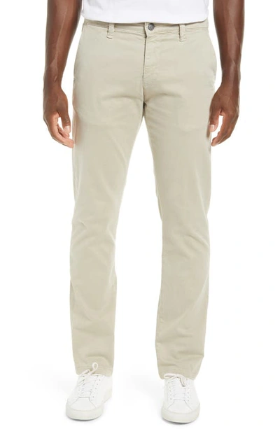 Mavi Jeans Slim Fit Twill Chino Pants In Stone Grey Sateen