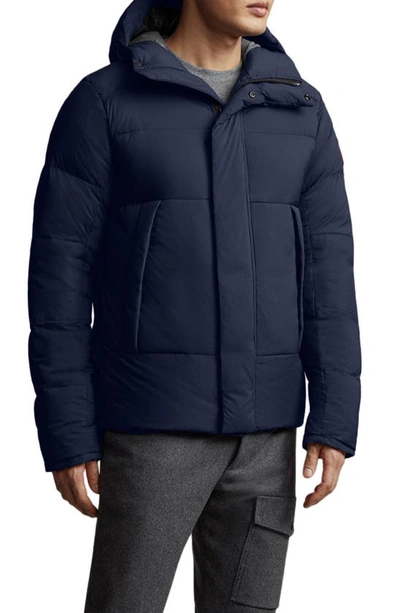 Shop Canada Goose Armstrong 750 Fill Power Down Jacket In Atlantic Navy