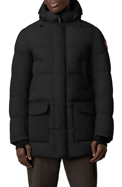 Shop Canada Goose Armstrong 750 Fill Power Down Jacket In Black