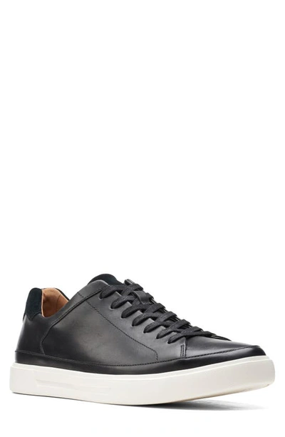 Shop Clarksr Un.costa Sneaker In Black Leather