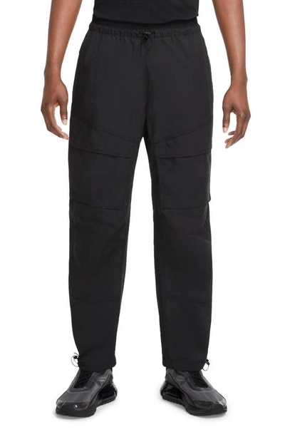 Shop Nike Tech Pack Woven Sweatpants In Black/ Black