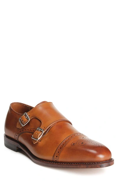 Shop Allen Edmonds St. Johns Double Monk Strap Shoe In Walnut