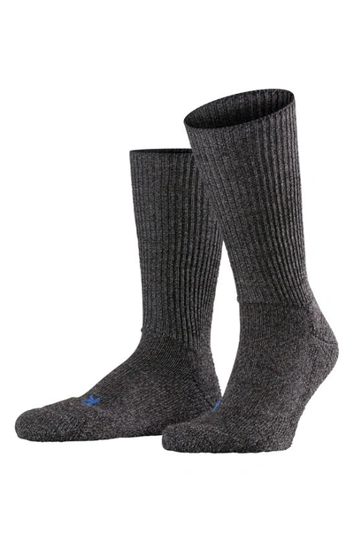 Shop Falke Walkie Ergo Crew Socks In Smog