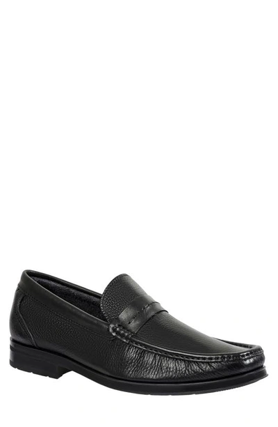 Shop Sandro Moscoloni Cesar Loafer In Black