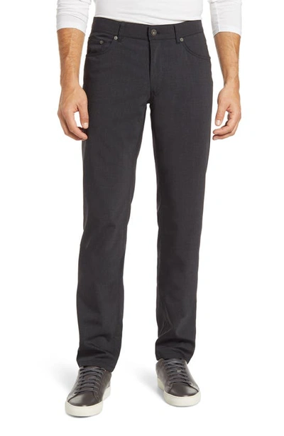 Shop Brax 'manager' Five-pocket Wool Pants In Anthra
