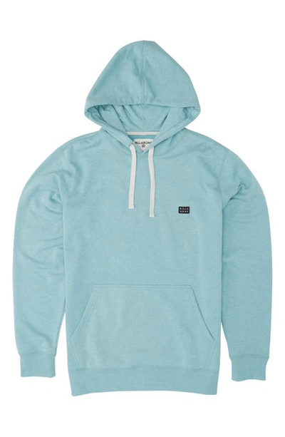 Shop Billabong All Day Neppy Pullover Hoodie In Bermuda