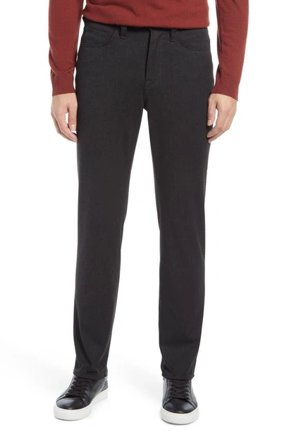 Shop 34 Heritage Charisma Relaxed Fit Straight Leg Pants In Charcoal Winter Cashmere
