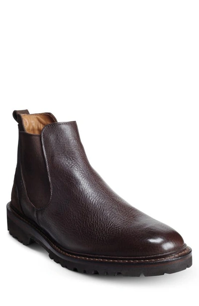 Shop Allen Edmonds Discovery Chelsea Boot In Brown Leather