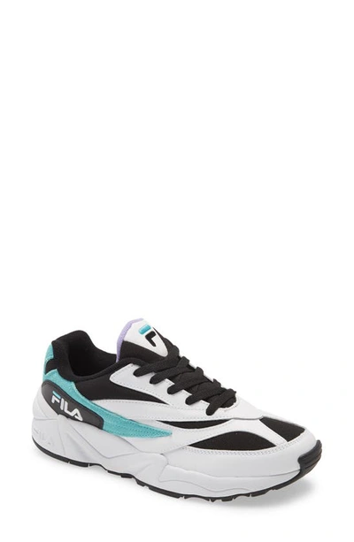 Shop Fila V94m Sneaker In White/ Black/ Blue
