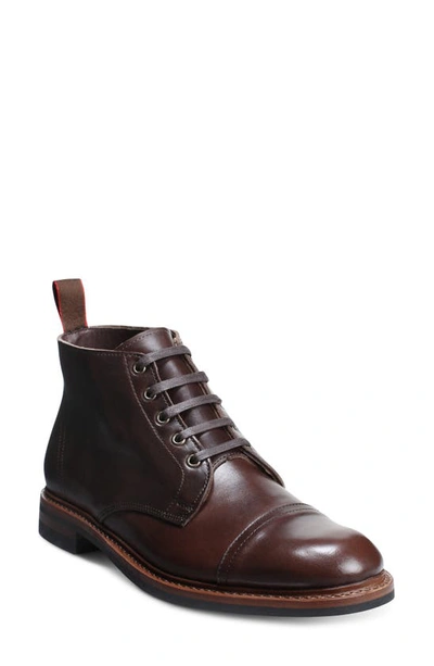 Shop Allen Edmonds Patton Boot In Brown Leather