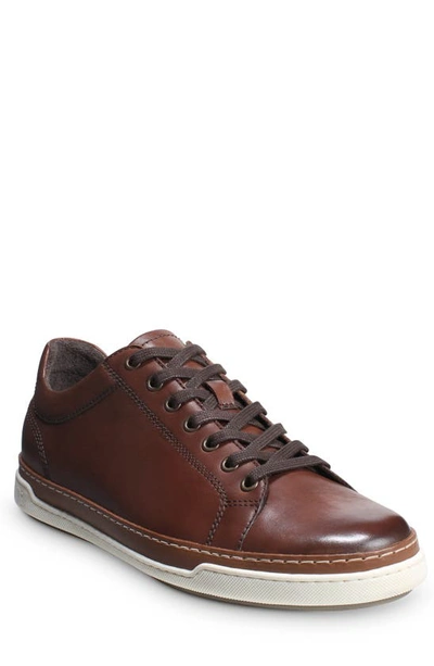 Shop Allen Edmonds Porter Derby Sneaker In Chili Leather