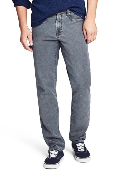 Shop Faherty Stretch Terry 5-pocket Pants In Slate