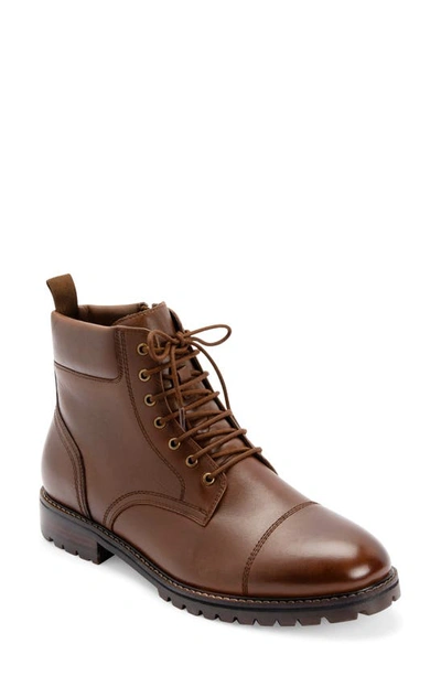 Shop Blondo Laurence Waterproof Boot In Light Brown Leather