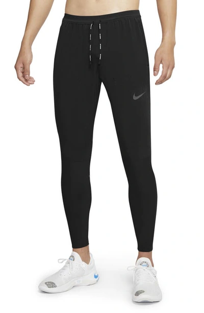Shop Nike Swift Running Pants In Black/black