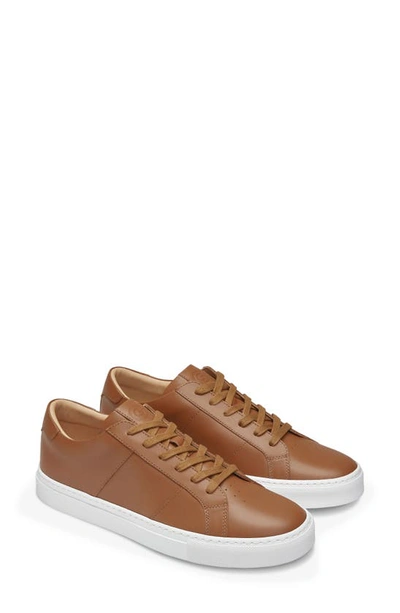 Shop Greats Royale Sneaker In Cuoio Leather